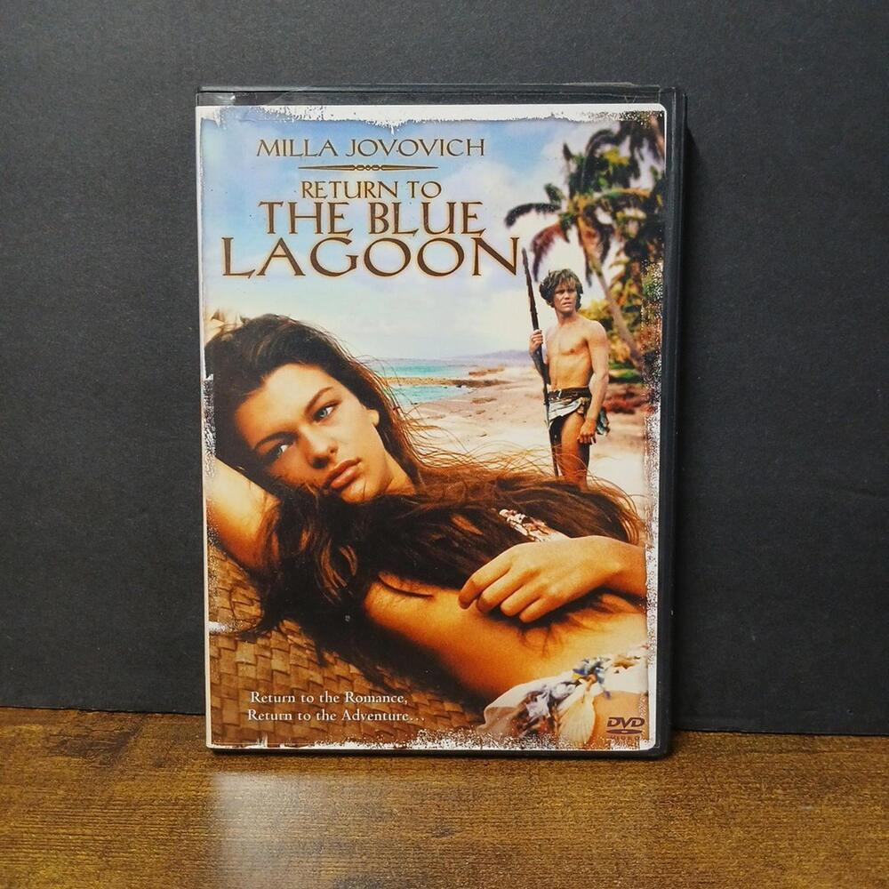 MILLA JOVOVICH Return to the Blue Lagoon DVD, 2002, w/ Insert, VERY GOOD